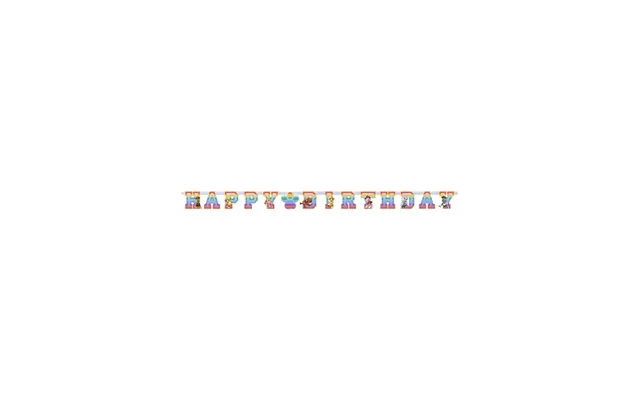 Haza Witbaard - Paw Patrol Letter Garland 180cm