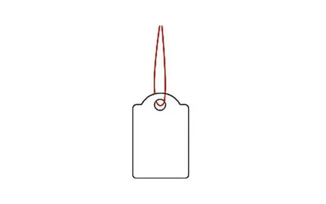 Herma Strung Marking Tags - Name Badge Labels