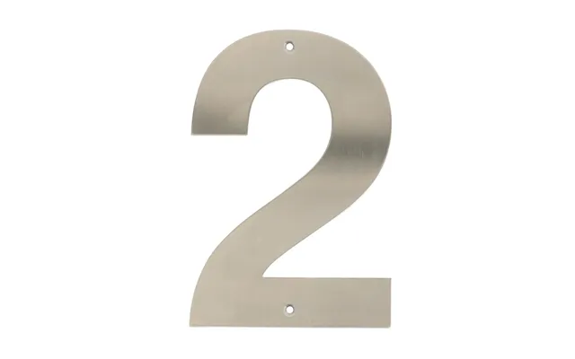 Home It House Number 2 Stainless Steel