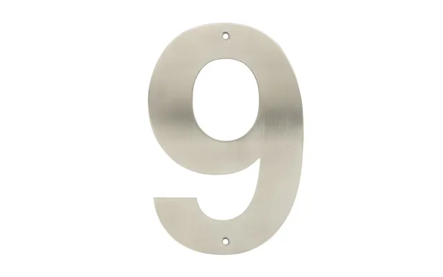 Home It House Number 9 Stainless Steel