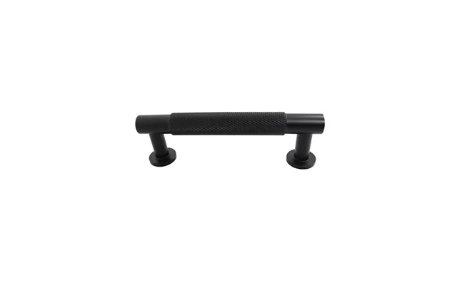 Home It Knurled Handle 96 Mm Matt Black 2 Pcs.