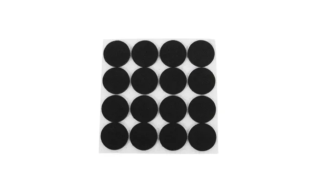 Home It Self-adhesive Felt Pads Ø22 Mm Black