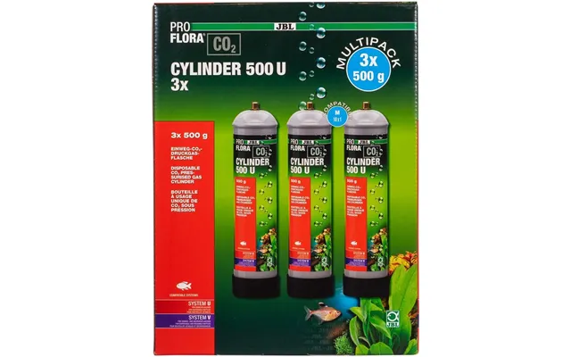 Jbl Aqua Jbl - Proflora 500 U X3 Cylinder Co2 141.8166