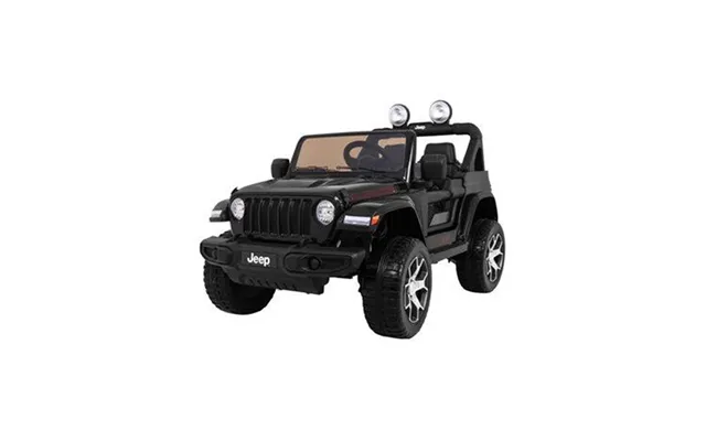 Jeep Wrangler Rubicon Ride-on Car 4x12v - Black
