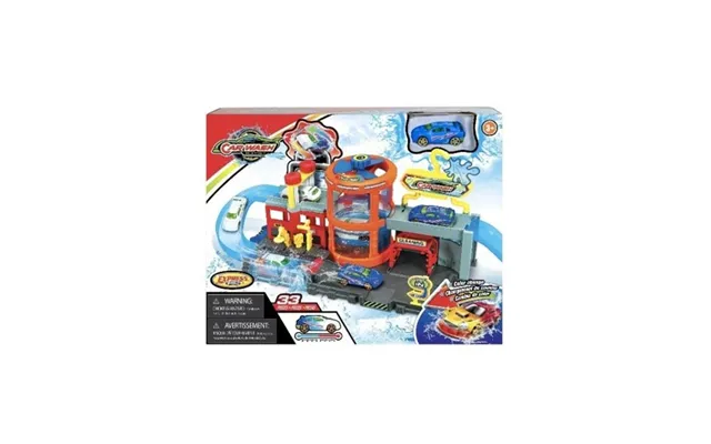 Junior Driver Car Wash Colour Change Playset