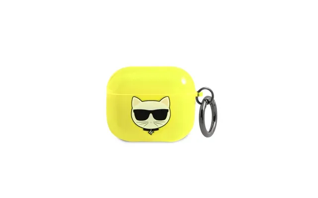 Karl Lagerfeld Choupette Case For Airpods 3 - Yellow