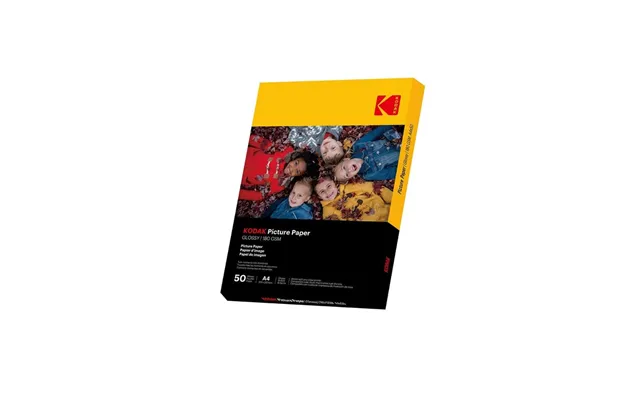 Kodak 21x29.7cm Glossy Photo Paper 180 M 50 Sheets