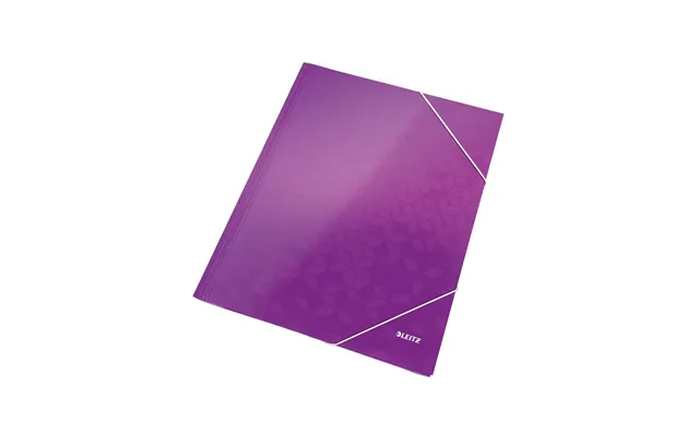 Leitz 3-klap Elastikmappe Wow A4 Lilla