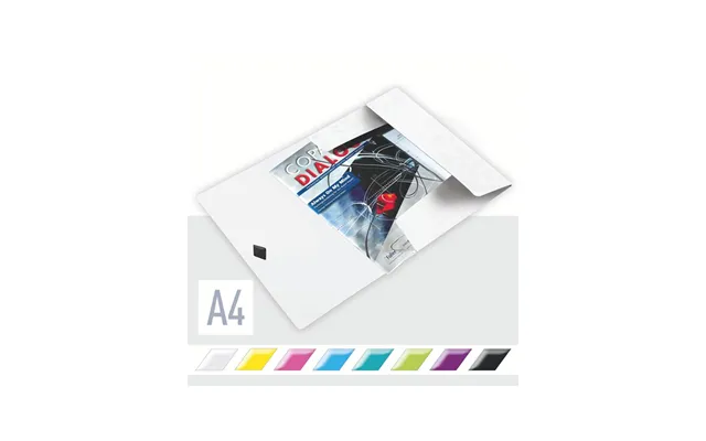 Leitz 3-klap Mappe Wow Pp A4 Hvid