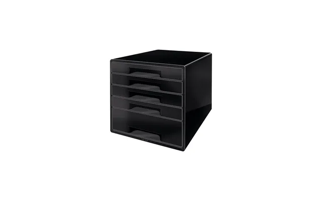 Leitz Skuffekabinet Desk Cube 5-skuffer Sort
