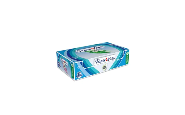 Liquid Paper Paper Mate Flydende Papir Dryline Grip Korrektionstape Assorterede Farver Æske Med 12