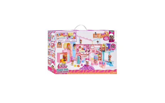 L.o.l. Surprise Squish Sand Magic House Playset