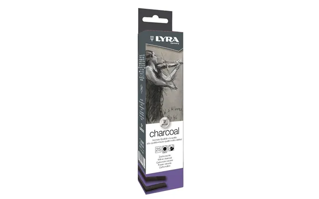 Lyra Charcoal Medium 5-6mm Box 25 Pcs