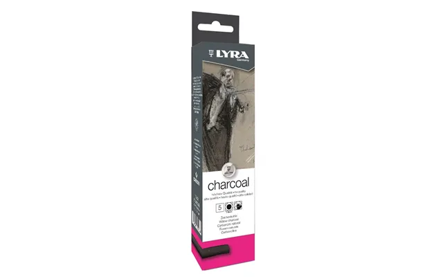 Lyra Charcoal Thick 7-9mm Box 5 Pcs