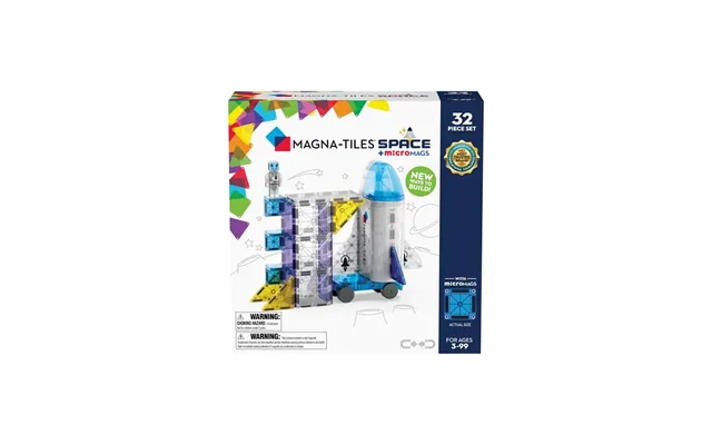 Magna-tiles Rumraket 32 Dele