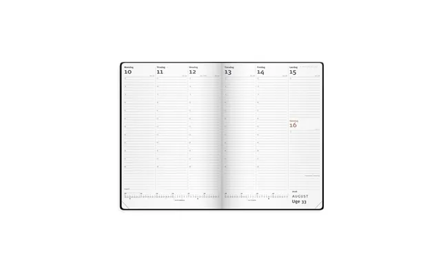 Mayland City Diplomat Ugekalender Sort Vinyl 2026