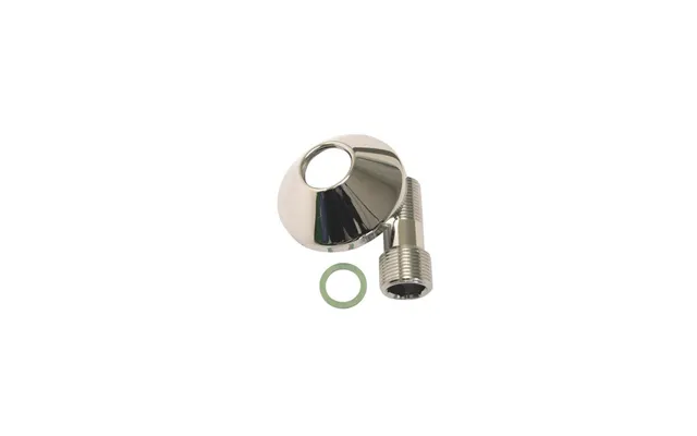 Megatherm Connector 60 Mm Ll 3 4 X 1 2 With Rosette Ø70 - Chrome