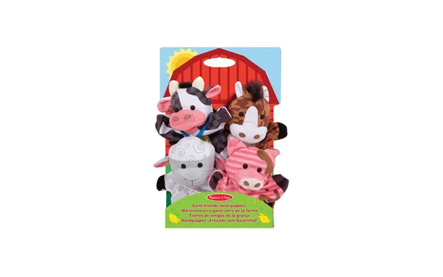 Melissa & Doug Hand Puppets Farm Friend