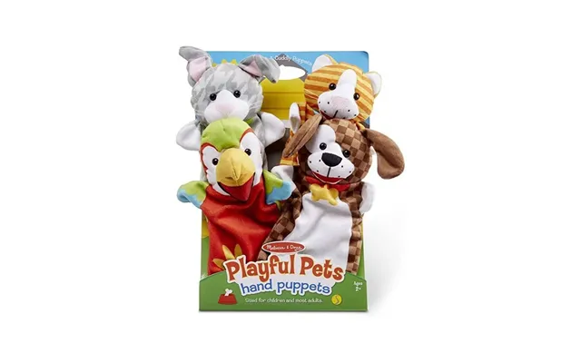 Melissa & Doug Hand Puppets Playful Pets