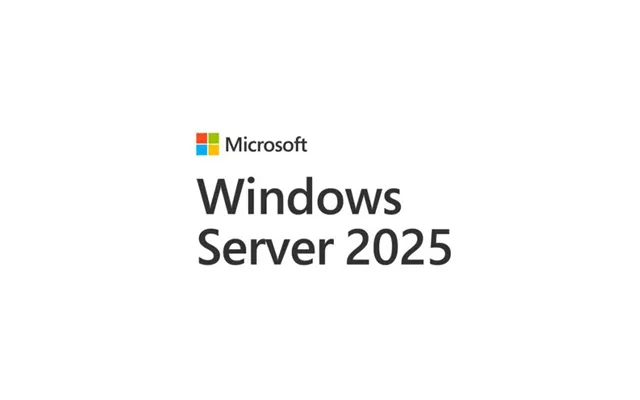 Microsoft Windows Server 2025 Standard Engelsk