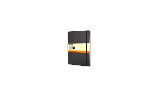 Moleskine Classic Soft Linjeret Xl Sort