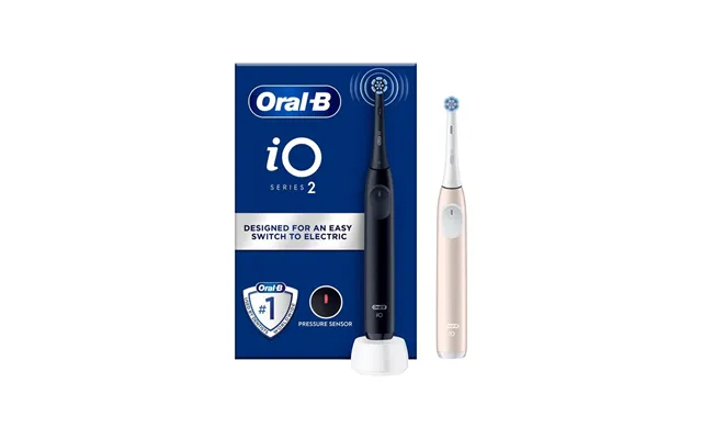 Oral-b Eltandbørste Io2 Duo Night Black Calm Pink
