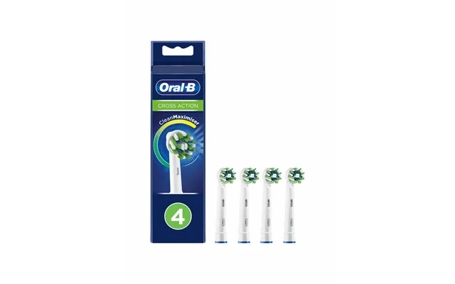 Oral-b Tandbørstehoveder Cross Action Børstehoveder - 4 Stk.