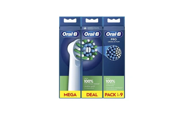 Oral-b Tandbørstehoveder Crossaction