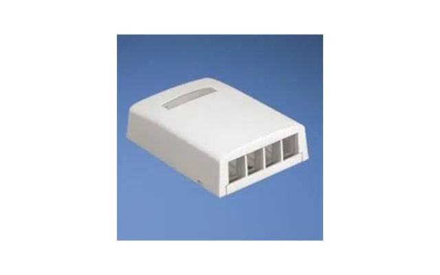 Panduit Vægboks Netkey 4 Port Hvid