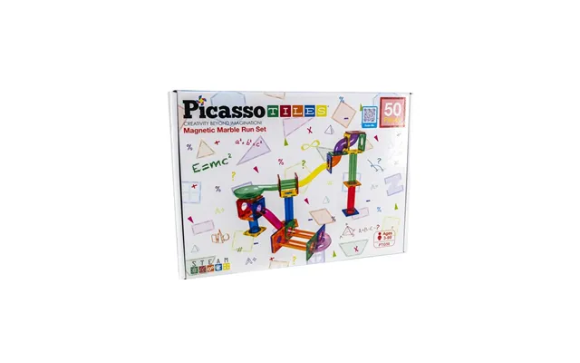 Picassotiles 50pc Marble Run Set