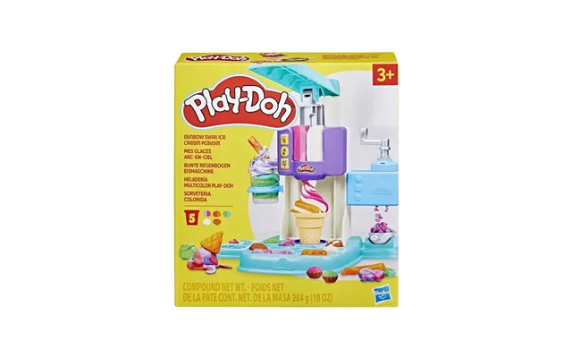 Play-doh Regnbue-svirvel Is-legesæt