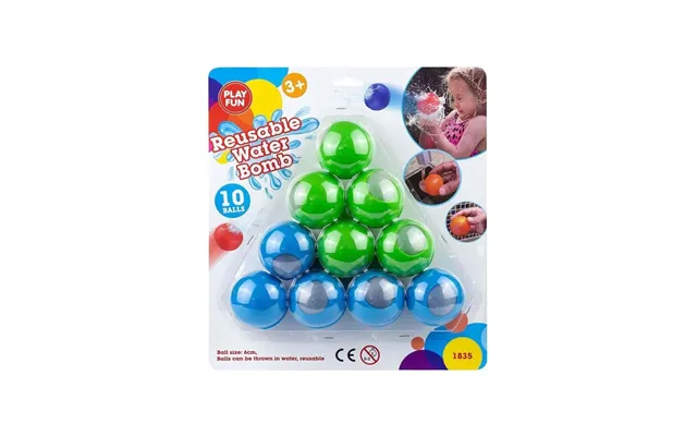Playfun Reusable Water Balls 10 Pcs.