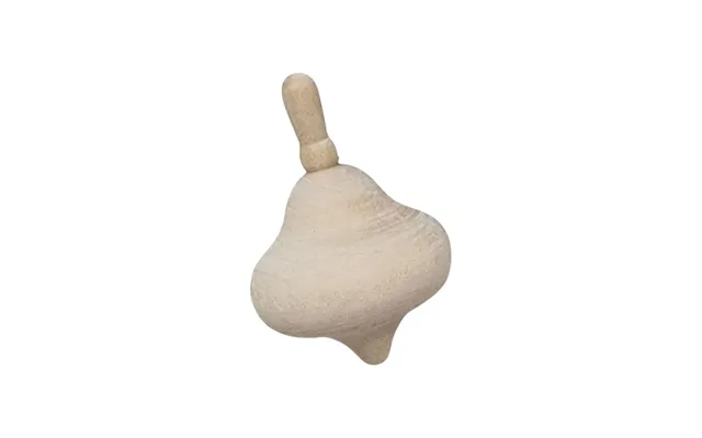 Playwood Unpainted Wooden Spinning Top