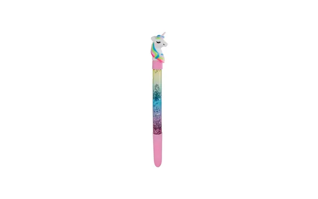 Pocket Money Unicorn Glitter Pen 15cm - Assorted