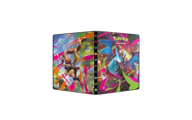 Pokemon Tcg Portfolio 9-p Mega Charizard X & Mega Lopunny