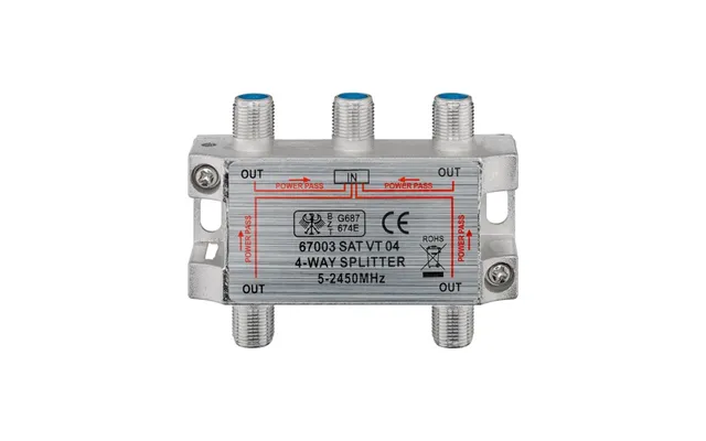 Pro Sat-splitter 4-way