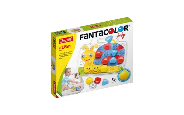 Quercetti Fantacolor Baby Starter Set 33 Pcs