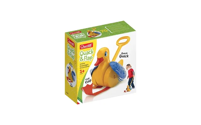Quercetti Quack & Flap Walk-along-duck