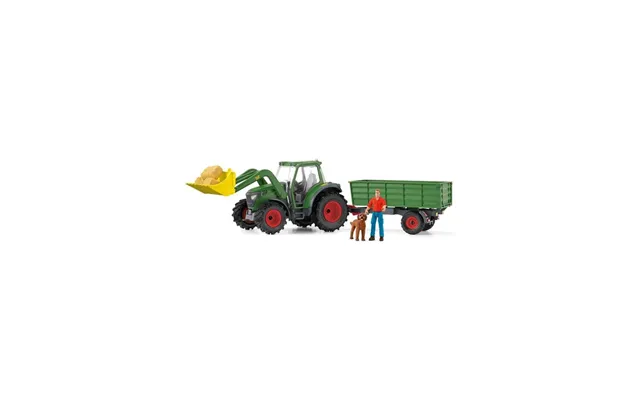 Schleich Traktor Med Trailer