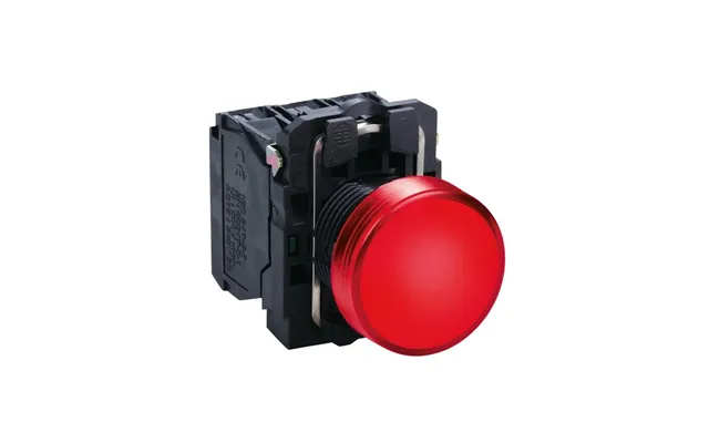 Schneider Electric Lampe Med Led Komp Rød 24v Ac Dc