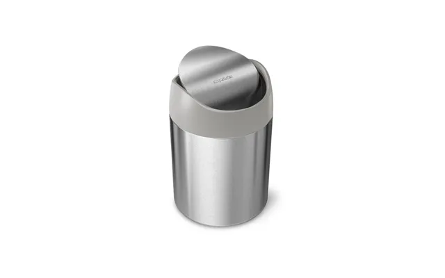 Simplehuman 1,5l Mini Affaldsspand - Børstet