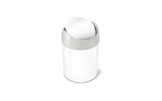 Simplehuman 1,5l Mini Affaldsspand - Hvid