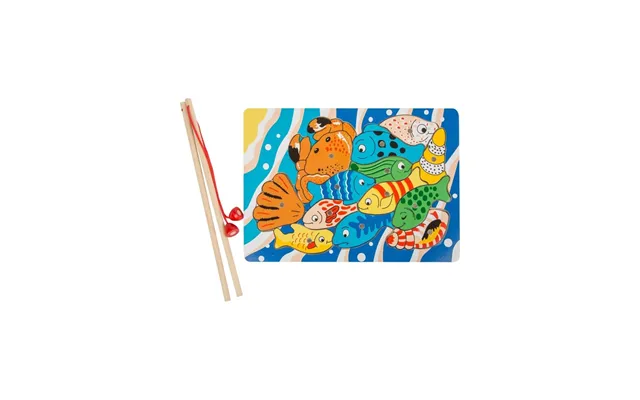 Small Foot - Wooden Fishing Game Puzzle