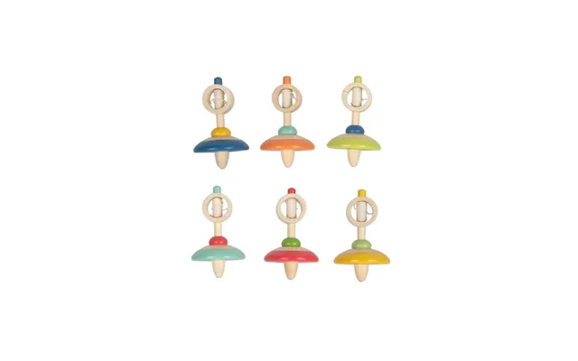 Small Foot Wooden Top With String Display