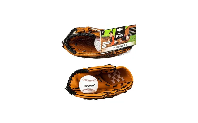 Sportx Baseball Glove With Ball