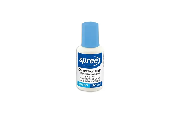 Spree Korrektionslak 20ml. I Flaske. Aqua