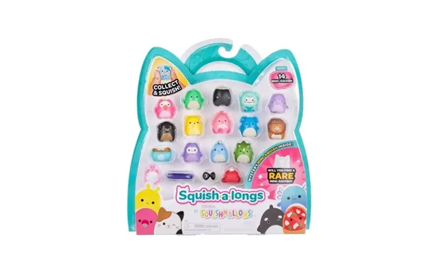 Squishalongs 2.5 Cm 14 Pack Style 2 S3
