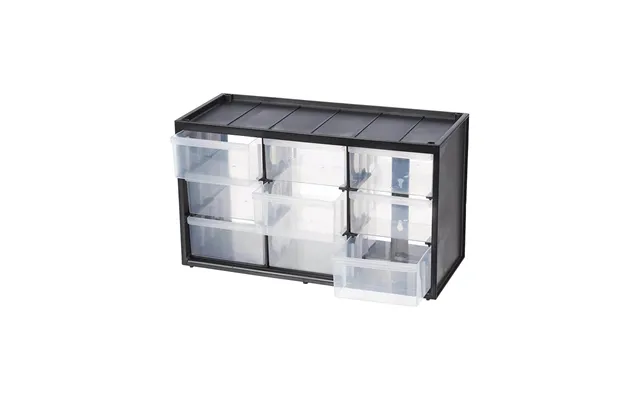 Stanley Storage Box With 9 Compartments Black