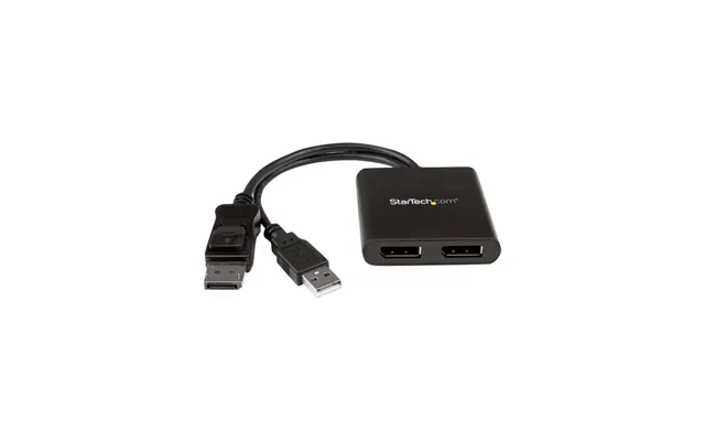Startech.com Displayport To Dp Multi Monitor Splitter - 2-port Mst Hub