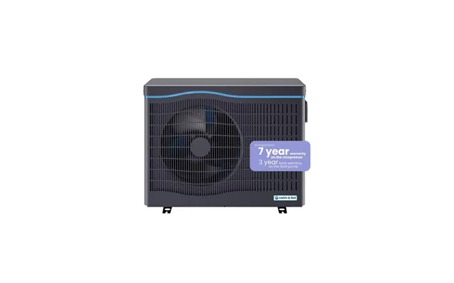 Swim & Fun Fuld Inverter Varmepumpe 7kw - -7c